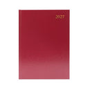 Desk Diary DPP Appt A4 Burgundy 2027-1038854