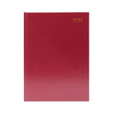 Desk Diary 2 DPP A4 Burgundy 2027-1038860