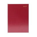 Desk Diary DPP Appt A5 Burgundy 2027-1038866