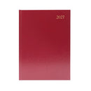 Desk Diary DPP A5 Burgundy 2027-1038869