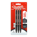 Sharpie Gel Pens 0.7mm Black pack of 3-35337J
