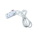 CED 2-Way Extension Lead White-6030330