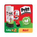 Pritt Stick Glue Stick 43g Pk2-9580126
