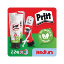 Pritt Stick Glue Stick 22g Pk3-2994948