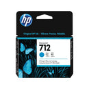 Hp 712 29Ml Cyan Ink Cartridge-3614345