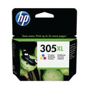 HP 305XL Ink Cart HY Mpk Tri-col CMY-1158255