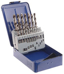 Faithfull Hss Drill Bit Set Of 19 M2 1 - 10Mm & Case