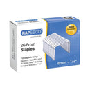 Rapesco Staples 6mm 26/6 Pk5000-1166014