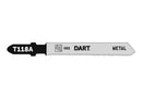 Jigsaw Blade For Metal Cut T118A   Pack 5