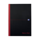 Black n Red HB Ruled Notebook A4 Pk5-5001248