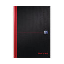 Black n Red HB Ruled Notebook A4 Pk5-5001249