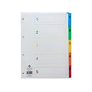 Concord Index A4 1 To 5 Multi-1400971
