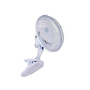 Q-Connect 6 Inch Clip On Fan White-1170970