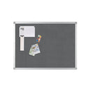 Noticeboard 1200x900mm Grey-9200004