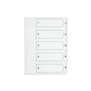 Index A4 Mlti-Pnchd White-9382000