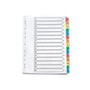 Q-Connect Index A4 Multi Pnchd Tabbd-4867888