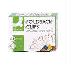 Foldback Clip Assrtd Pk10-1510262