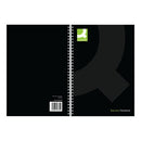 Qconnect Wirebound A5 Pp Black Pk3-5001199