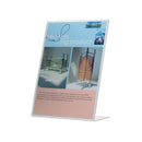 QConnect Slant Sign Holder Lshape A4-1130350