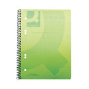 PP Spiral Pad A5 Green Pk5-5001205