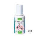 Q-CONNECT CORRECTION FLUID 20ML PK10-648-3614