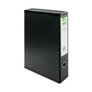 75mm Box File FC Black Pk5-1400361