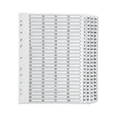 A4 1-100 Index White-1401148