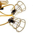 22M Festoon Lighting Kit 10 Es Fittings C/W Guards & Bulbs