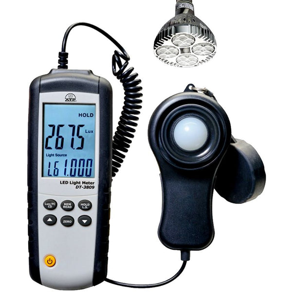 LX3809 LED Light Meter