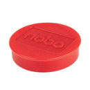 Nobo Whiteboard Magnets 38 Red Pk10-1161511