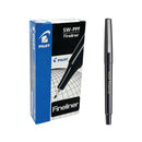 Pilot Fineliner Pen Black Pk12-8350275
