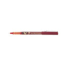 Pilot V7 Rollerball Liq Ink Red Pk12-8350145