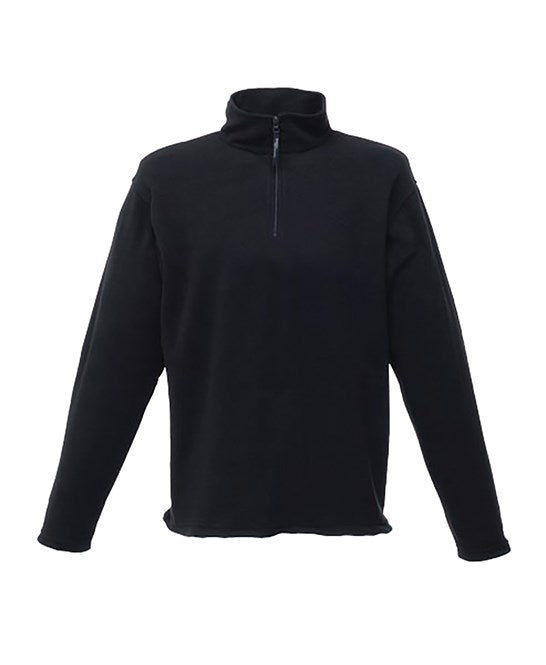 Regatta RG134 Zip Neck Fleece Black