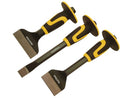 Selkent Roughneck Chisel And Bolster 3 Piece Set