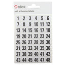 Blick 00-99 Wht/Blk Label Bag-4241228