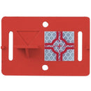 RS30 Wall Station Marker with Benchmark and Retro Target Red