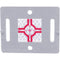 RS50 Wall Station Marker with Retro Target  Colour: Grey