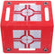 RS80 Wall Corner Station Marker with Retro Target  Grey