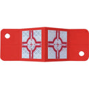 RSAK130 Wall Corner Station Marker with Backing Plate