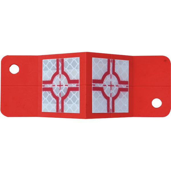 RSAK130 Wall Corner Station Marker with Backing Plate