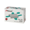 Rexel No16 Staples Metal 6mm Pk5000-0570460