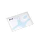 Rexel Popper Folder A4 Clear Wht Pk5-0230285