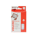 Velcro Stick On Squares 25mm Wht P24-8069099