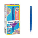PaperMate Flair Original Felt Tip Pen Medium Blue PK12-56295NR