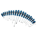19 Pc Soft Grip Screwdriver Set