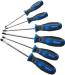 Soft Grip 6 Pce Screwdriver Set