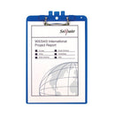 Snopake Clpb with Pen Hldr A4 Blue-1168274