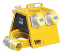 110V 4 Way Splitter Box 2X 16Amp 2X 32Amp