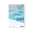 Silvine Graph Pad 1/5/10 50shts A4-1160308