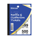 Cloakroom/Raffle Tickets 1-500 Pk12-7901973